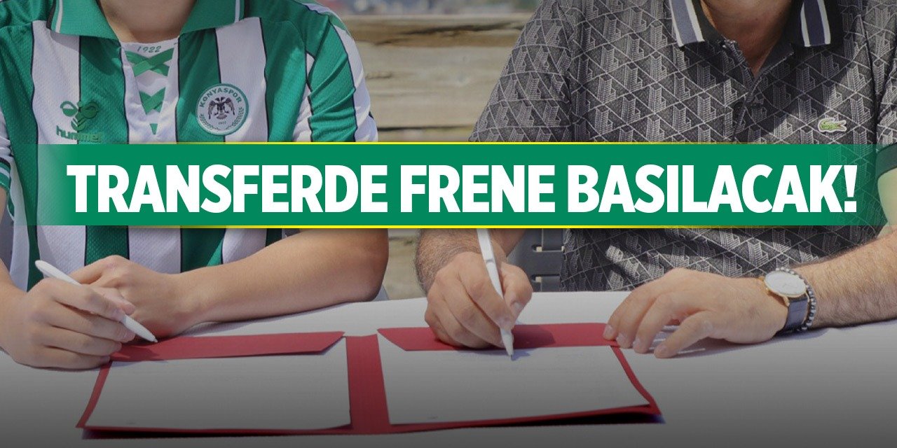 Konyaspor transferde acele etmeyecek!