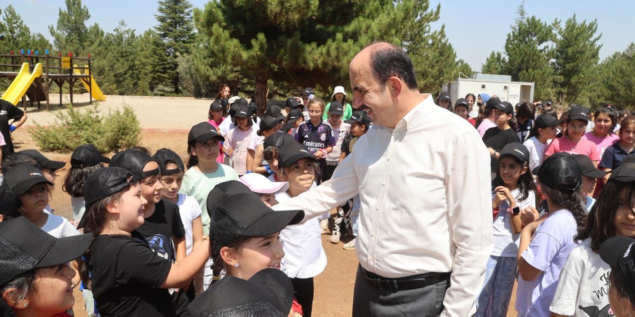 Konya'da 55 bin çocuk hem eğleniyor hem öğreniyor