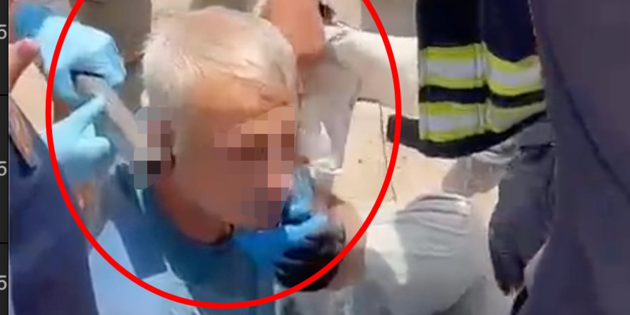 50 yaşındaki Erkan'ın başına demir saplandı