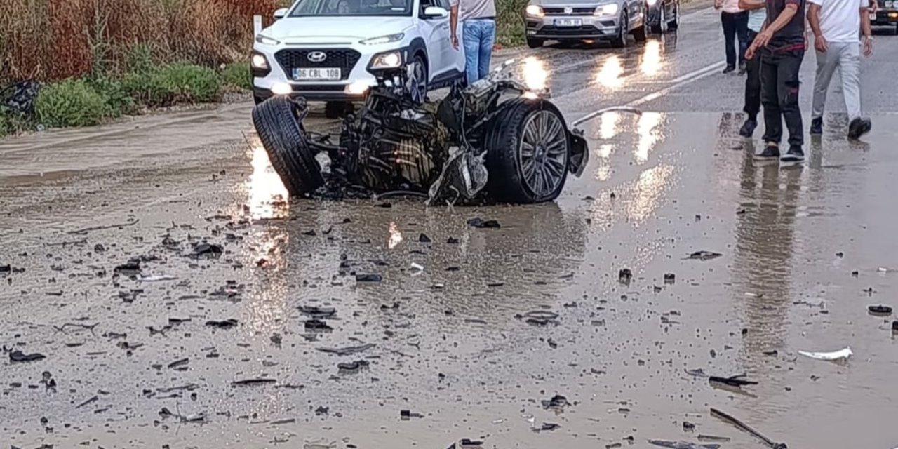 Otomobil ile TIR çarpıştı; 1 ölü