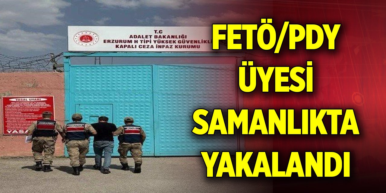 FETÖ/PDY üyesi samanlıkta yakalandı