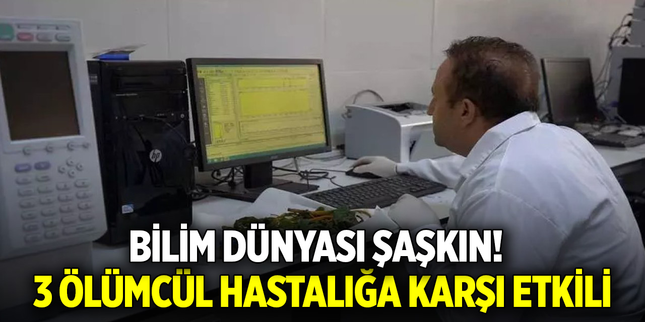 Bilim dünyası şaşkın! 3 ölümcül hastalığa karşı etkili