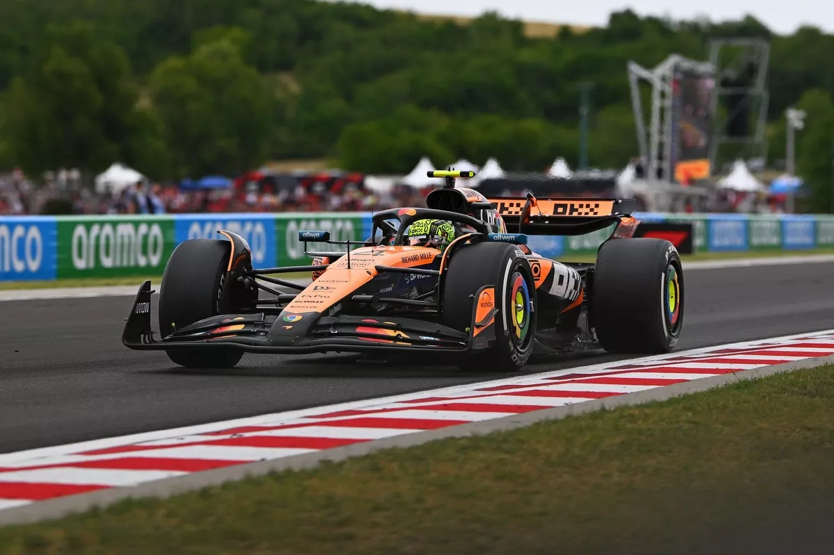 Macaristan'da zafer Lando Norris'in