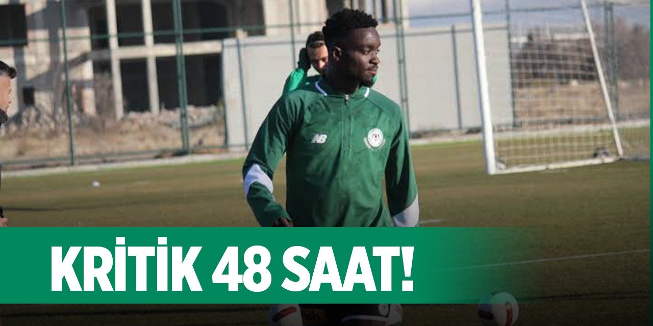 Konyaspor'da Emmanuel Boateng gelişmesi!