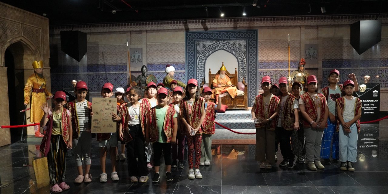 Binlerce çocuk Konya'nın tarihi şahsiyetlerini yakından tanıyacak