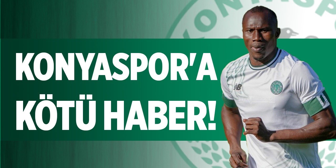 Konyasporlu Bouly Sambou'dan yeni gelişme!