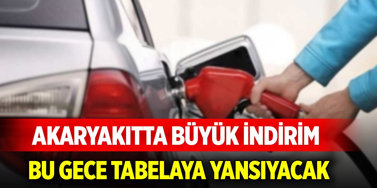 Araç sahiplerine büyük indirim müjdesi! Bu gece tabelaya yansıyacak