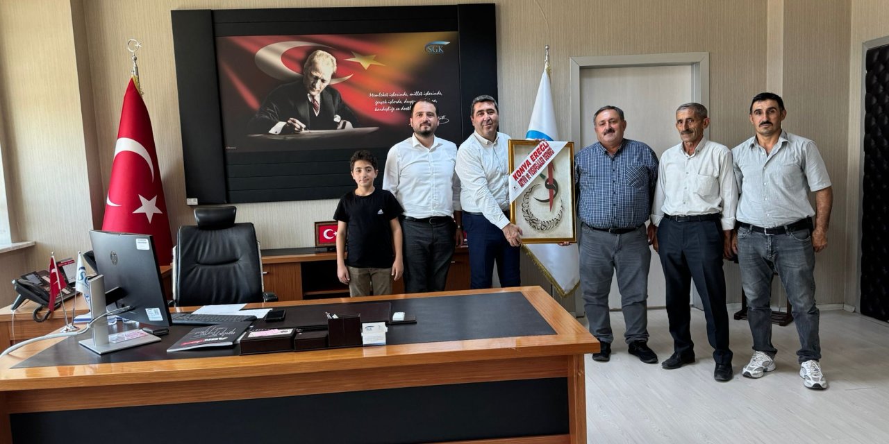 Erkin Avcı’ya hayırlı olsun ziyaretleri sürüyor