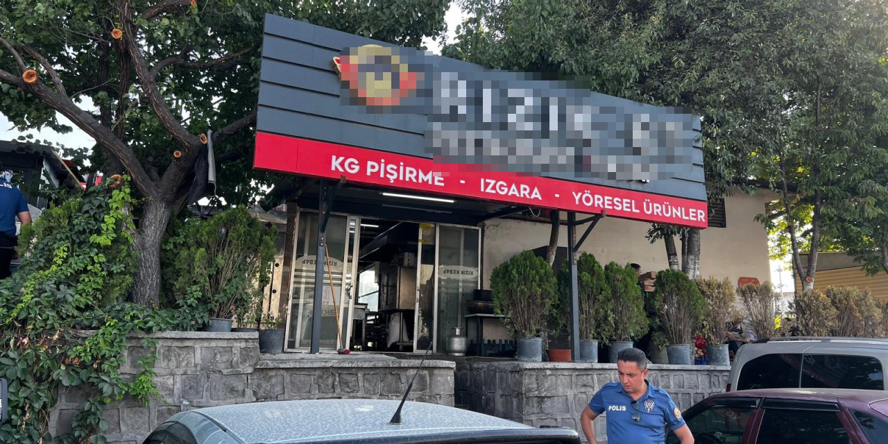 Döner ustası, iş yerinde tabancayla vuruldu