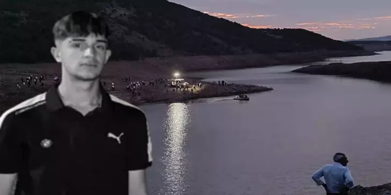 Girdiği baraj gölünde boğuldu