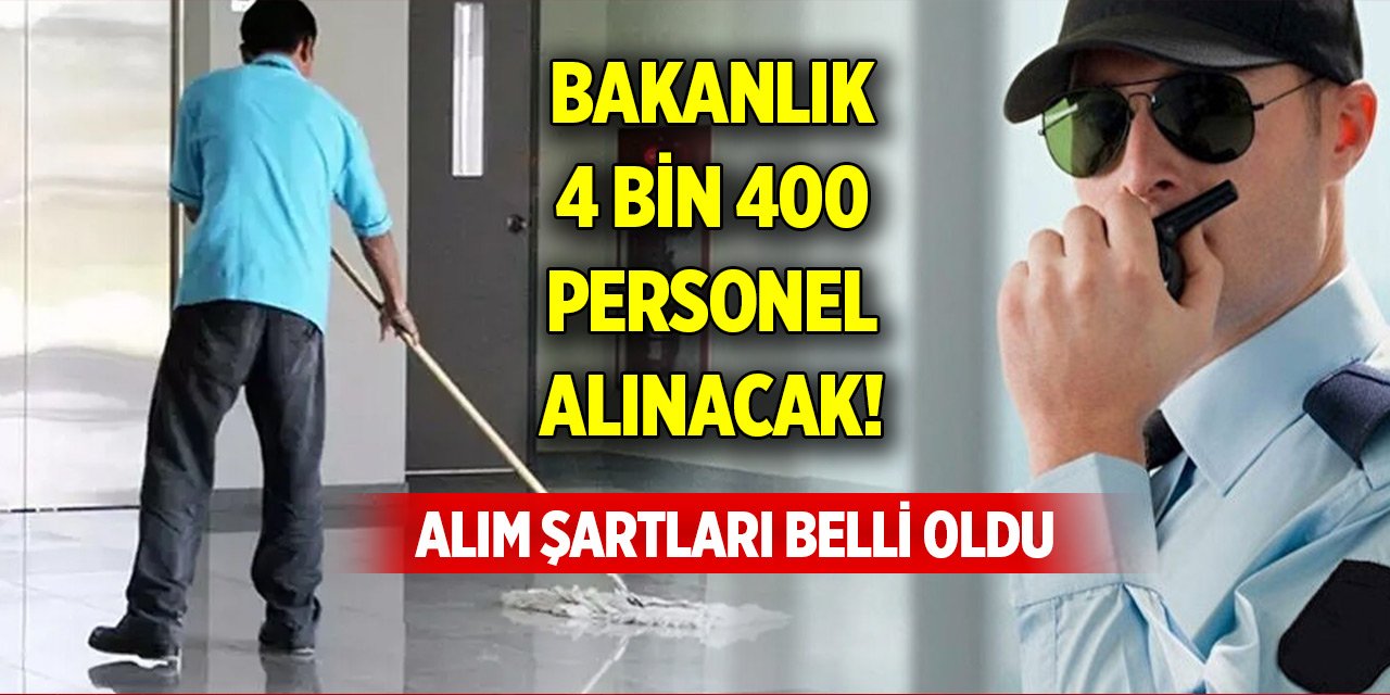 Gençlik ve Spor Bakanlığı'na 4 bin 400 personel alınacak! Alım şartları belli oldu