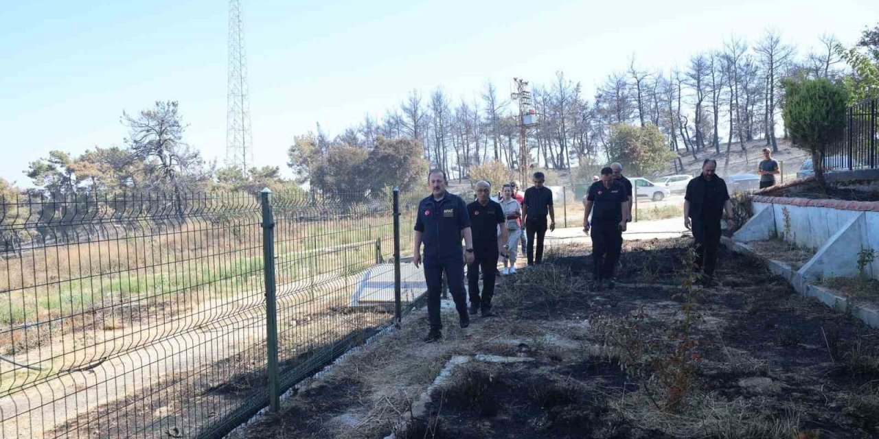AFAD Başkanı Pehlivan, Çanakkale’de incelemelerde bulundu