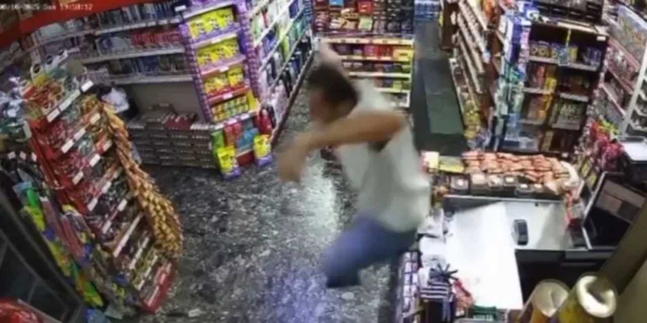 6.1’lik deprem marketi darmadağın etti