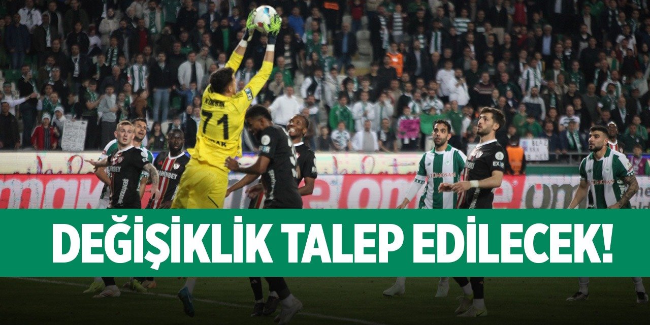 Konyaspor maç saatiyle ilgili talepte bulunacak!