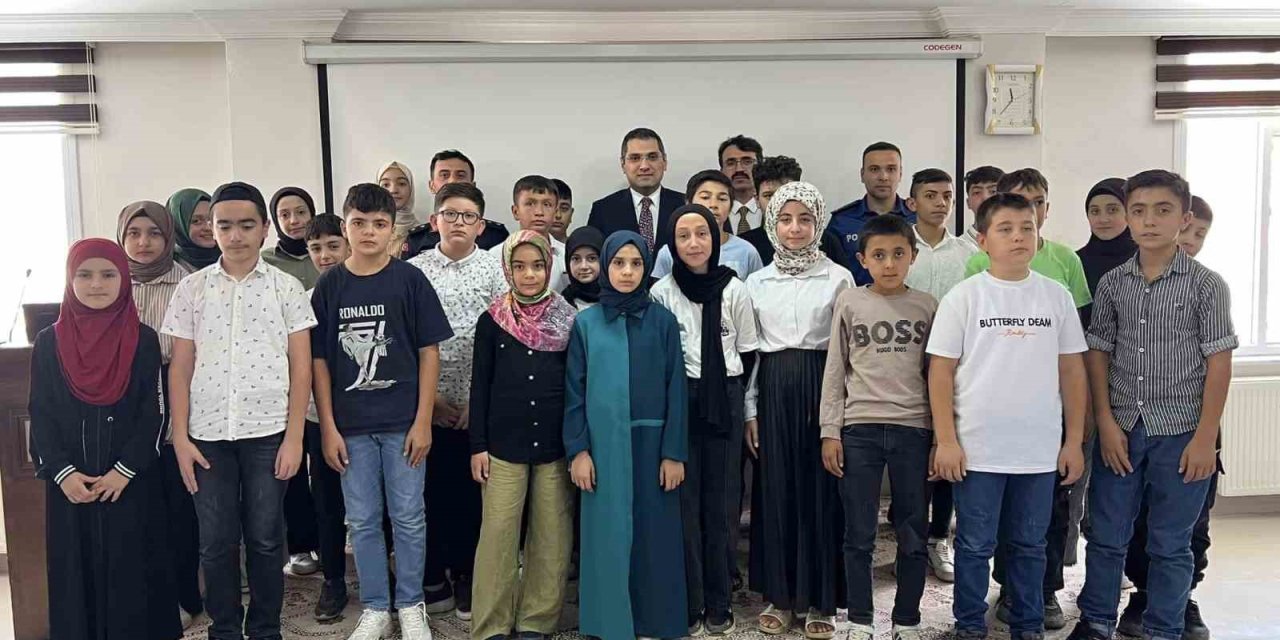 Bozkır’da öğrenciler yarıştı