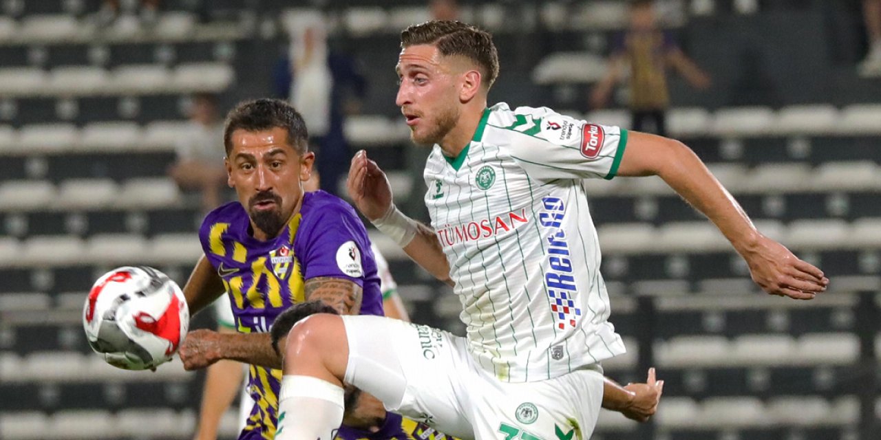 Konyasporlu Melih İbrahimoğlu ligde ilk kez bunu başardı!