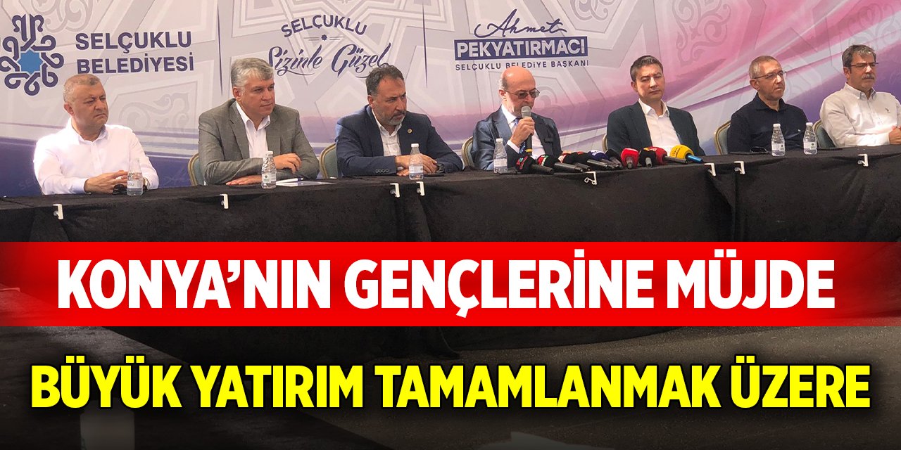 Konya’nın en büyük yatırımlarından biri tamamlanmak üzere!