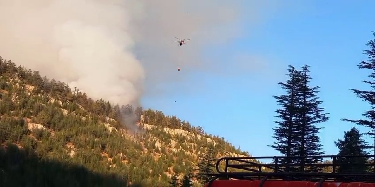 Bakan Yumaklı, orman yangınlarındaki son durumu paylaştı