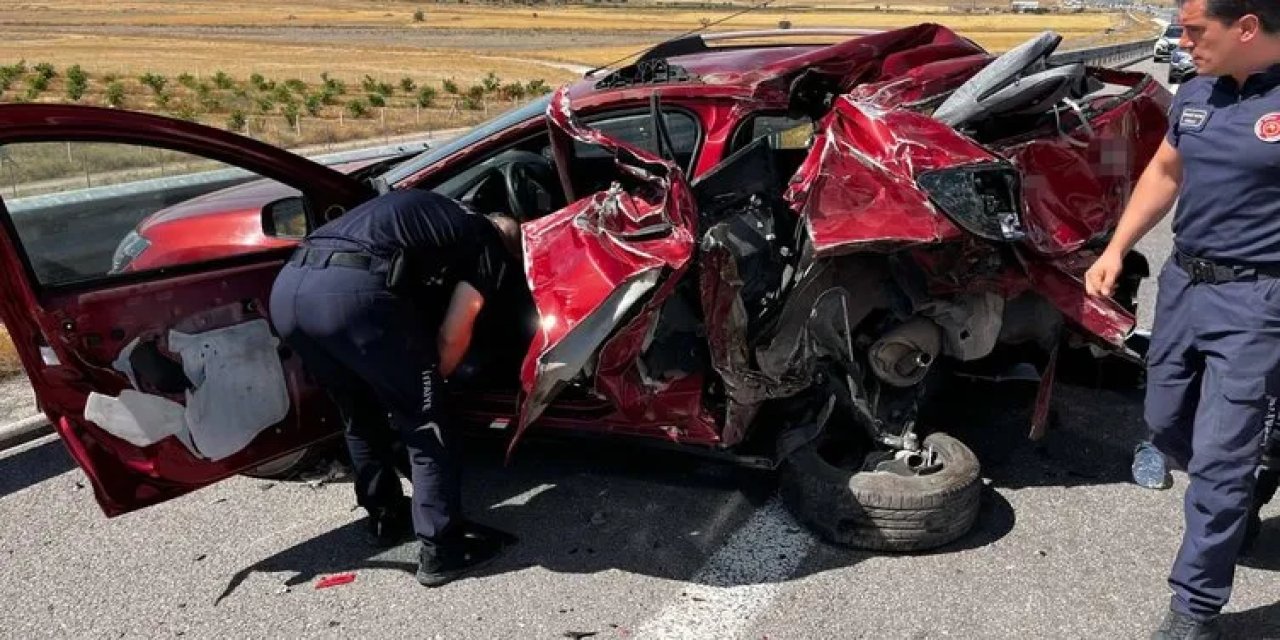 Ankara-Niğde Otoyolu’nda kaza: 1 ölü, 3 yaralı