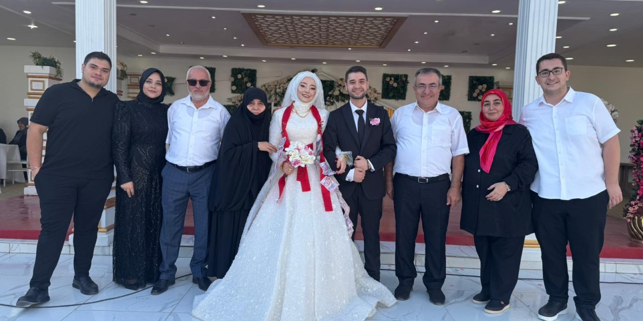 Şerife ile Bilal’in mutlu günü