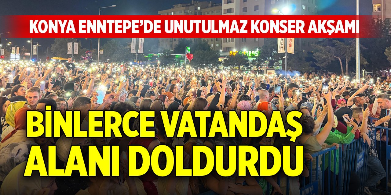 Konya Enntepe’de Derya Uluğ coşkusu