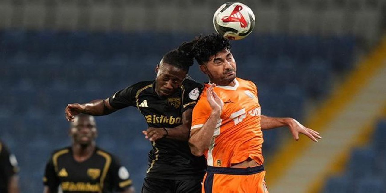 Başakşehir ile Kayserispor yenişemedi!