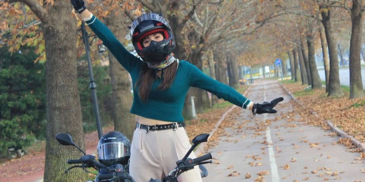 Motosiklet tutkunu genç kız hayatını kaybetti
