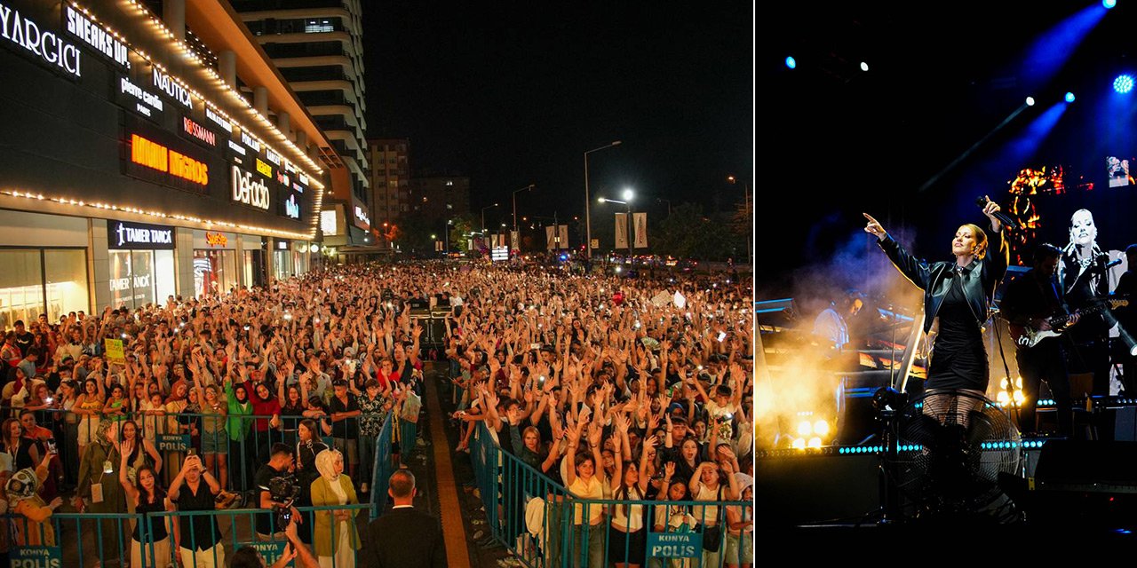 Konya’nın en yeni AVM'si yeni yaşını festivalle kutladı