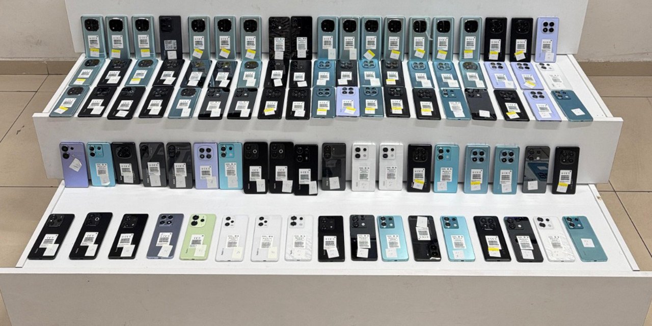 Konya'da 2,5 milyon TL değerinde kaçak cep telefonu ele geçirildi