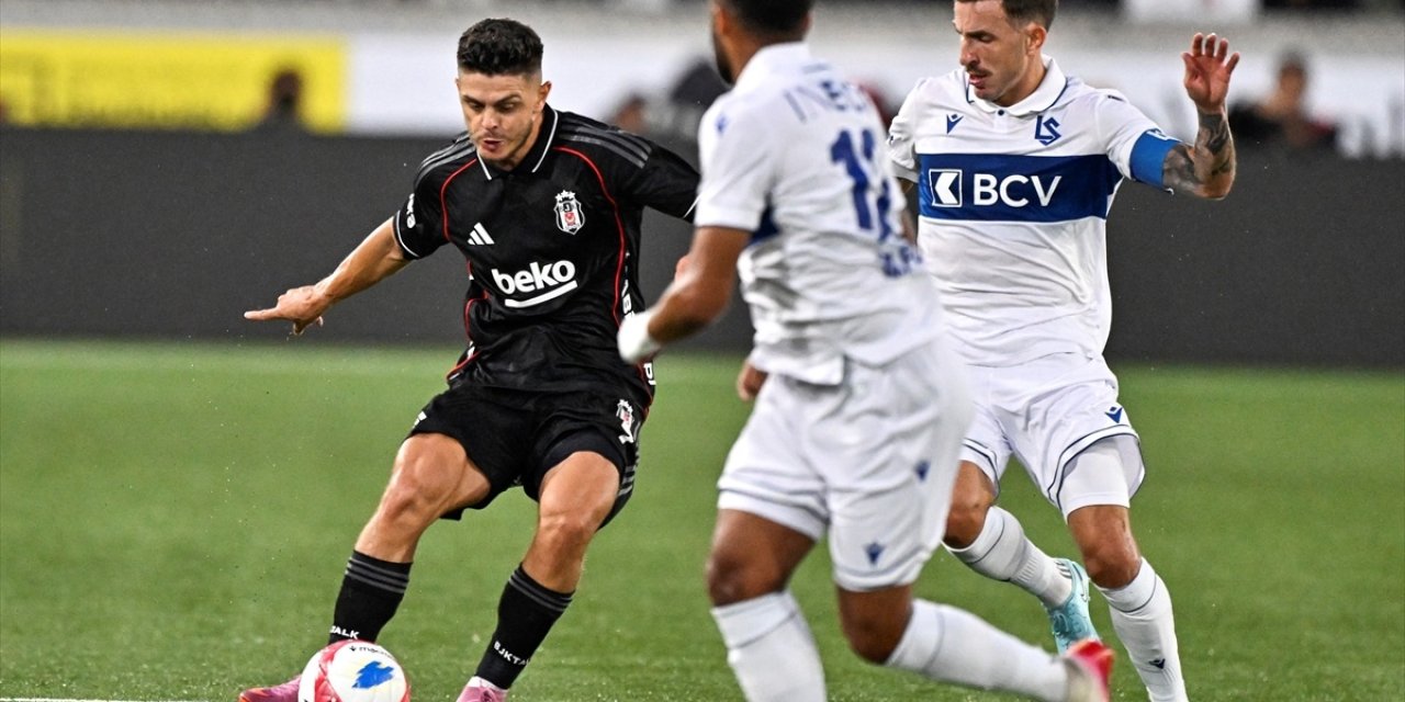 Beşiktaş Lausanne ile deplasmanda 1-1 berabere kaldı