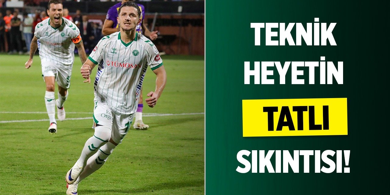 Konyaspor'da teknik heyeti zorlayacak kararlar!