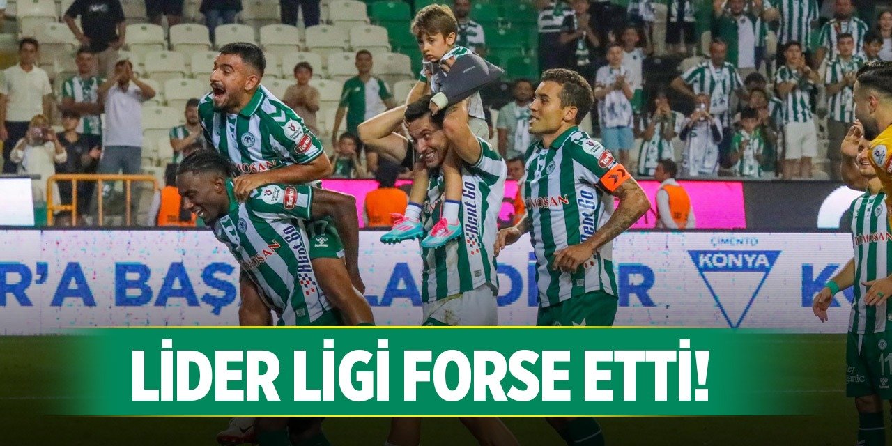 Konyaspor'un yükselişi böyle yansıdı