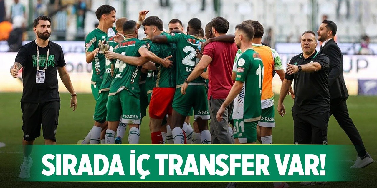 Konyaspor'da rota iç transfer!