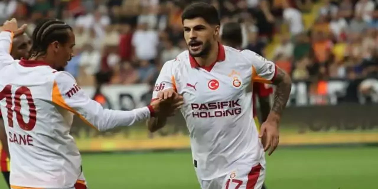 Leroy Sane kaçırdı! Galatasaray, Kayseri'de tarihe geçen golü attı