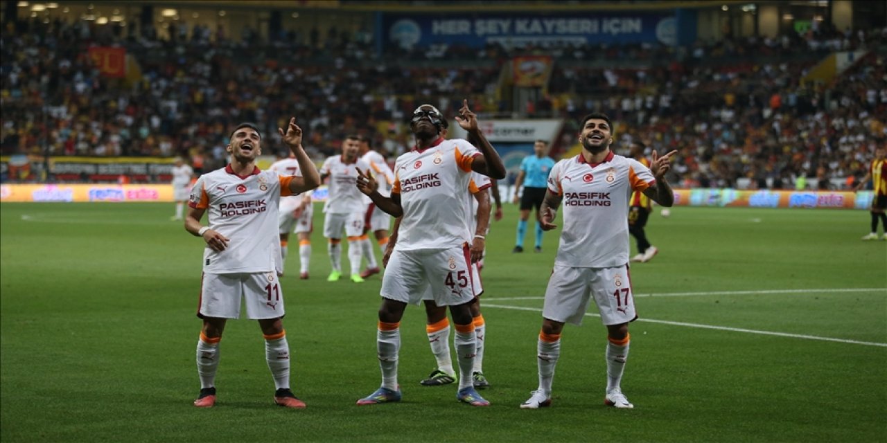 Galatasaray, Kayserispor'u farklı geçti
