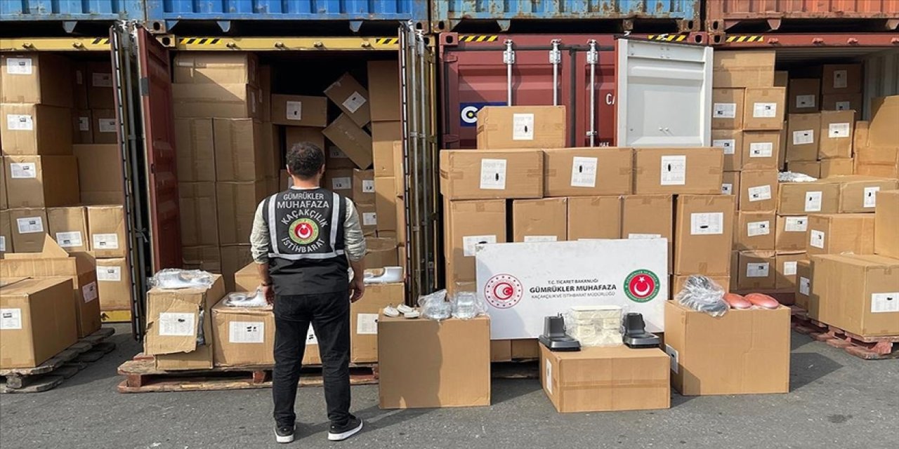 Gümrüklerde 41,7 milyar liralık kaçakçılık engellendi