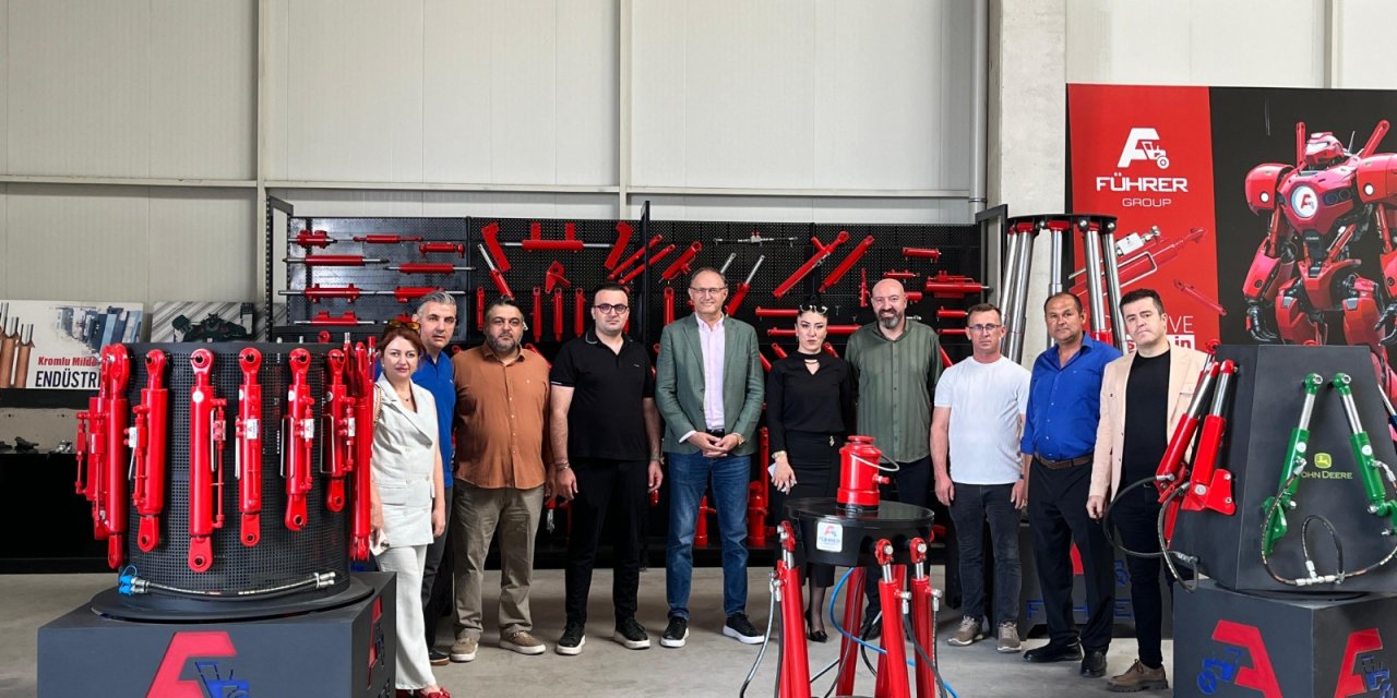 Vizyoner İş Adamları Derneği üyelerini ziyaret etti