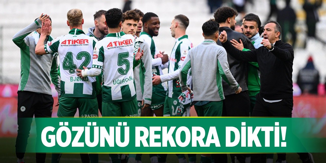 Konyaspor yeni rekor peşinde!