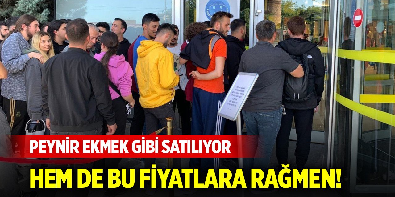 Peynir ekmek gibi satılıyor! Hem de bu fiyatlara rağmen