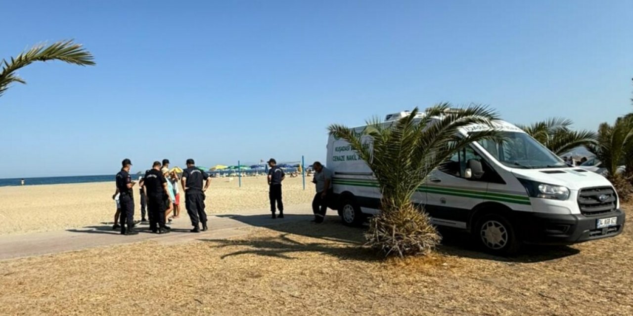 Sahilde kıyıya vurmuş erkek cesedi bulundu