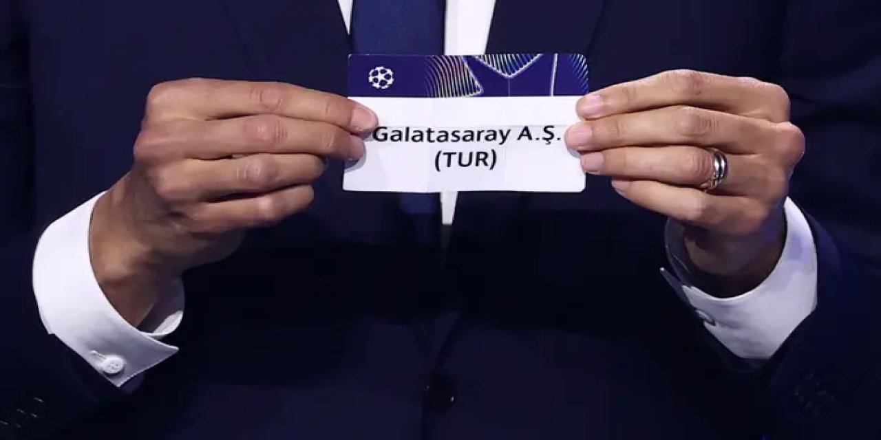 Galatasaray'ın rakipleri belli oldu