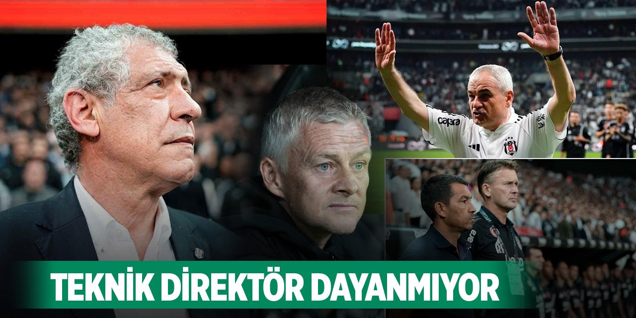 Beşiktaş’a teknik direktör dayanmıyor