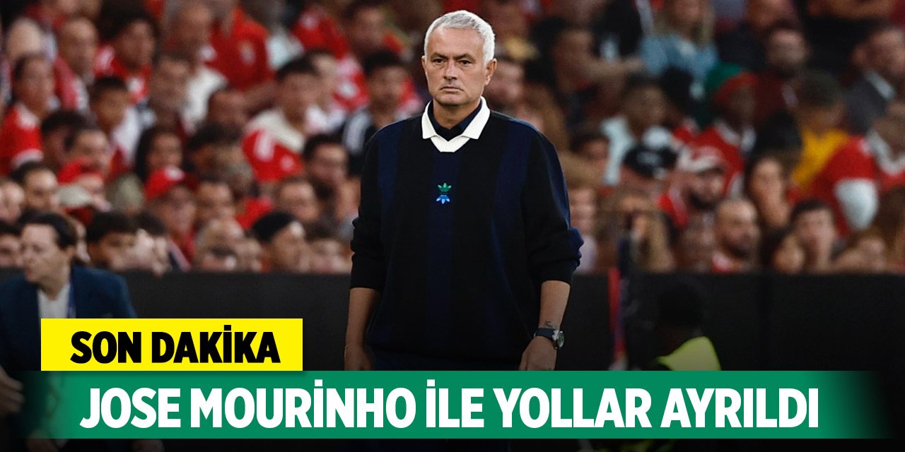 Son Dakika! Fenerbahçe, Jose Mourinho ile yolların ayrıldığını açıkladı