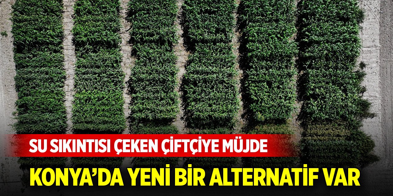 Konya’da su sıkıntısı çeken çiftçiye müjde