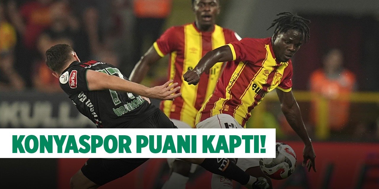 Konyaspor son nefeste puanı aldı!