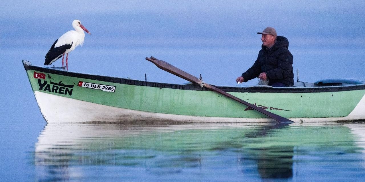 "Yaren" leylek göç yolculuğuna başladı