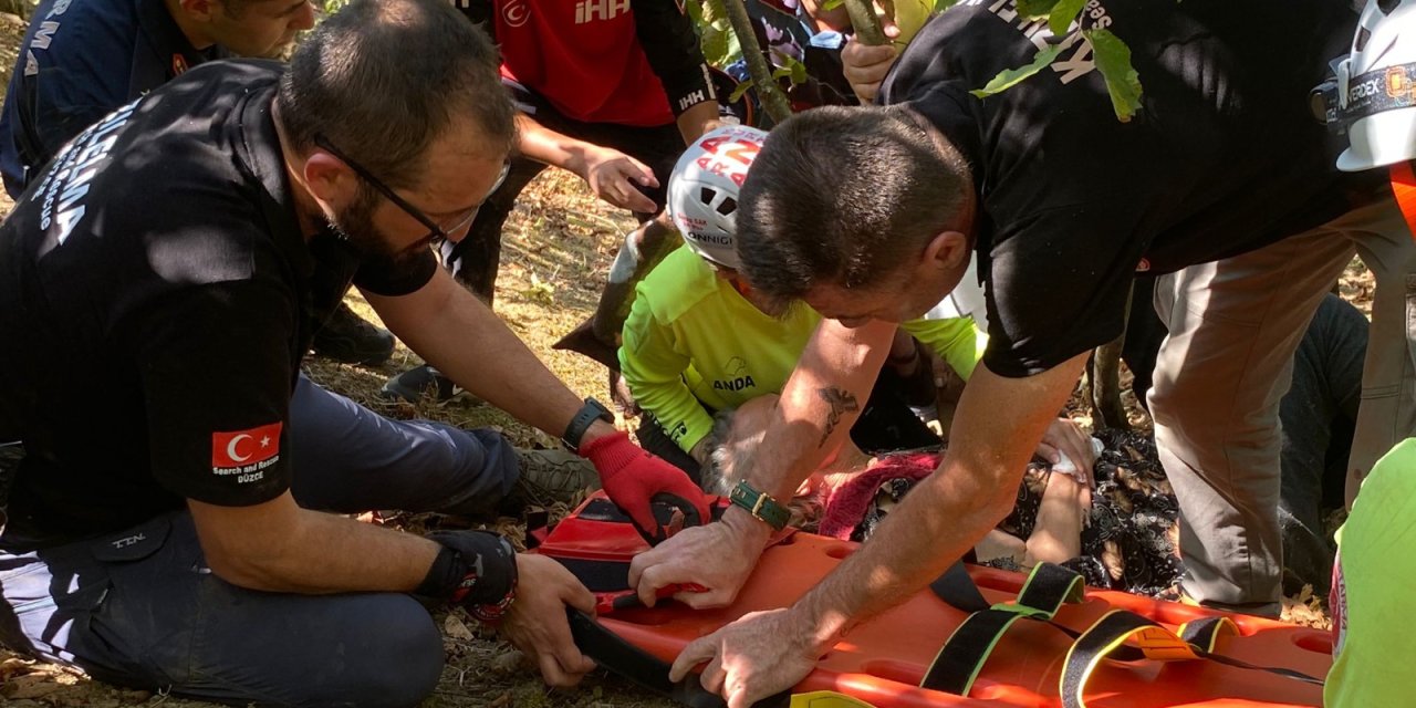 Kaybolan 81 yaşındaki kadın, 53 saat sonra yarı baygın bulundu