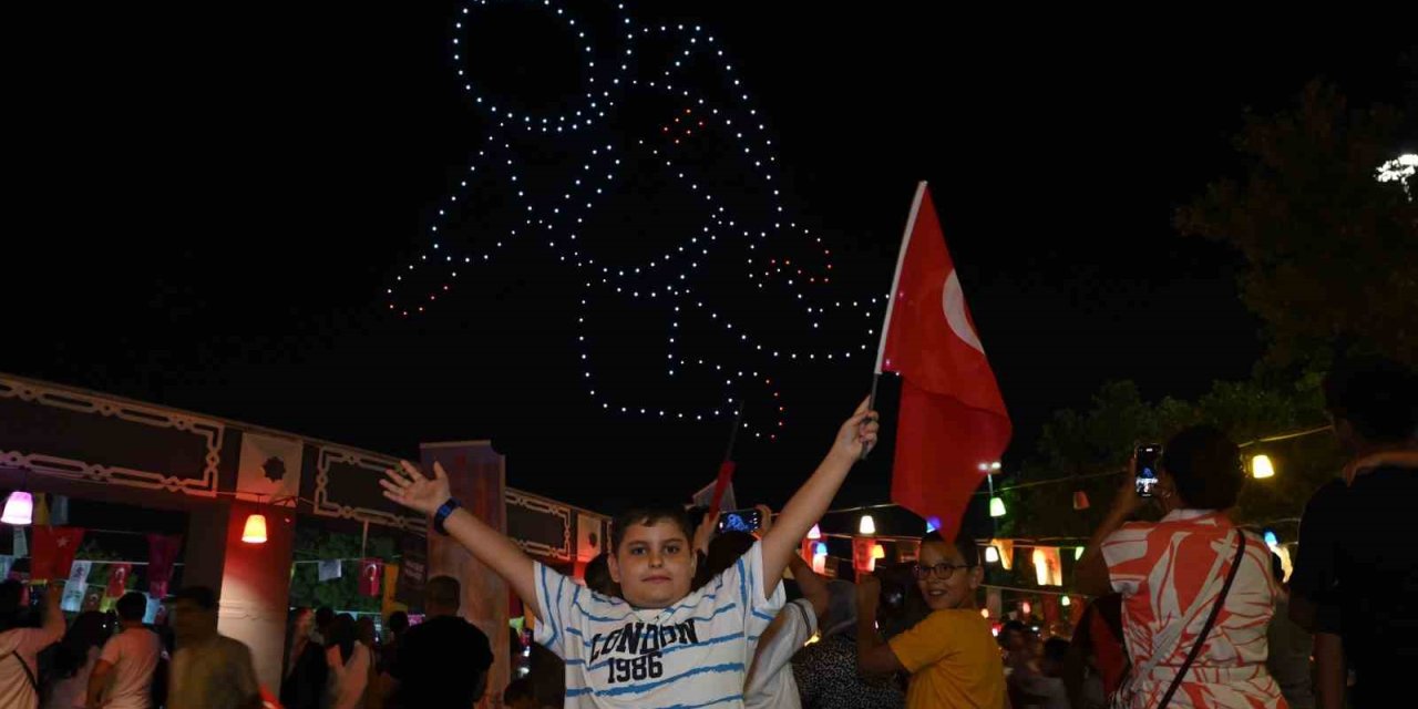 Konya'da ışıklar konuştu!