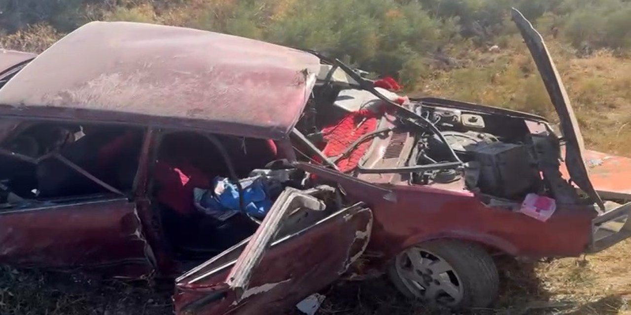 Konya'da otomobil yoldan çıktı: 7 yaralı