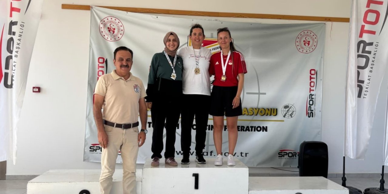 Karatay Atıcılık Takımı Türkiye’nin zirvesinde